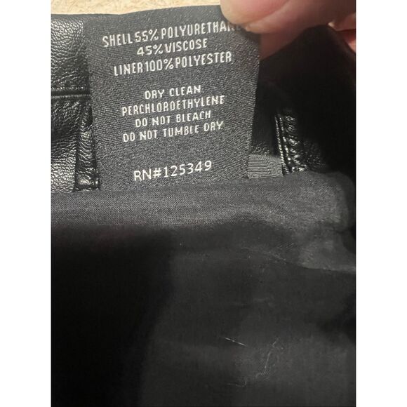 WWE Fin Balor Unisex Faux Leather Jacket Sz S - Picture 4 of 8